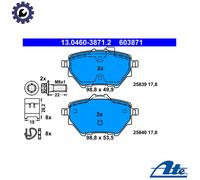 ATE 13.0460-3871.2 Brake pad set