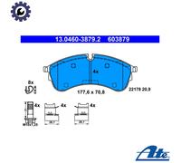 ATE 13.0460-3879.2 Brake pad set