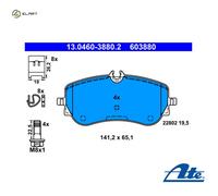 REAR BRAKE PAD SET DISC BRAKE FITS: VW AMAROK 2.0 TSI/2.0 BITDI 4MOTION/2.0 B