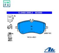 ATE Brake Pad Set 13.0460-3880.2 - Fits VW Amarok, Crafter (Rear)