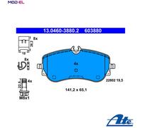 BRAKE PAD SET DISC BRAKE 13.0460-3880.2 FOR VW GRAND/CALIFORNIA/Camper AMAROK