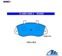 ATE 13.0460-3946.2 Brake pad set