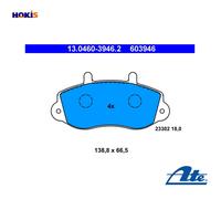 BRAKE PAD SET DISC BRAKE 13.0460-3946.2 FOR RENAULT MASTER/II/Platform/Chassis