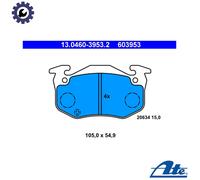 BRAKE PAD SET DISC BRAKE 13.0460-3953.2 FOR RENAULT TWINGO/Van/Hatchback 1.2L