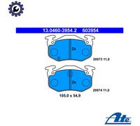ATE 13.0460-3954.2 Brake pad set