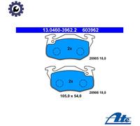 ATE 13.0460-3962.2 Brake pad set