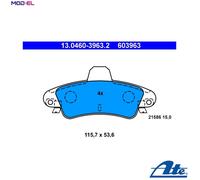 ATE Brake Pad Set 13.0460-3963.2