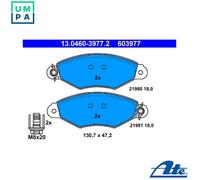 ATE Brake Pad Set 13.0460-3977.2 Disc Brake – Fits Renault, Nissan, Citroën