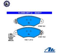 ATE Brake Pad Set 13.0460-3977.2 Disc Brake – Fits Renault, Nissan, Citroën