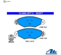 ATE 13.0460-3977.2 Brake pad set
