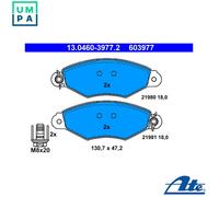 ATE Brake Pad Set 13.0460-3977.2 Disc Brake – Fits Renault, Nissan, Citroën