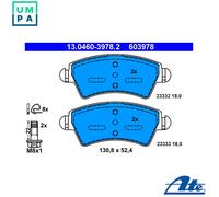 ATE 13.0460-3978.2 Brake pad set
