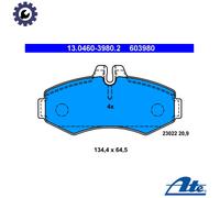 ATE 13.0460-3980.2 Brake pad set