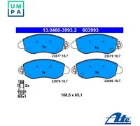 Brake pads 13.0460-3993.2 ATE for FORD TRANSIT Bus TRANSIT Van