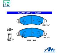 Brake pads 13.0460-3995.2 ATE for OPEL SUZUKI SUBARU