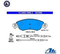 NEW DISC BRAKE PADS SET FOR CITROEN C5 II RC 6FY 6FZ C5 I DC ATE 4252 14