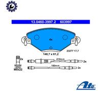 ATE 13.0460-3997.2 Brake pad set
