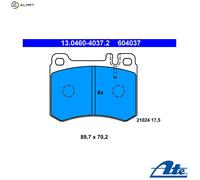 BRAKE PAD SET DISC BRAKE 13.0460-4037.2 FOR MERCEDES-BENZ M 103.982 3.0L 6cyl SL