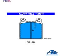 Ate 13.0460-4048.2 - Brake Pad Set, disc brake