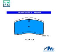 ATE 13.0460-4056.2 Brake pad set