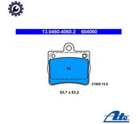 NEW DISC BRAKE PADS SET FOR MERCEDES BENZ C CLASS W202 M 111 945 ATE 598763