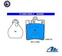 ATE 13.0460-4065.2 Brake pad set