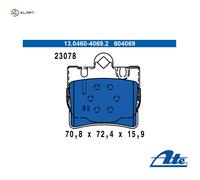 ATE 13.0460-4069.2 Brake pad set