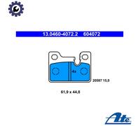 ATE Brake Pad Set 13.0460-4072.2 for BMW 3 Series (E21 Sedan)