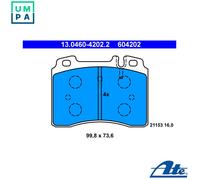 ATE 13.0460-4202.2 Brake pad set