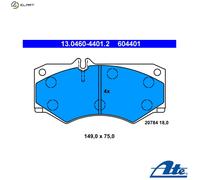BRAKE PAD SET DISC BRAKE 13.0460-4401.2 FOR MERCEDES-BENZ G-CLASS/Cabrio/SUV