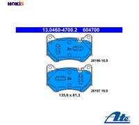 Fits ATE 13.0460-4700.2 HAM PADS. AUDI ⭐UK Stock⭐