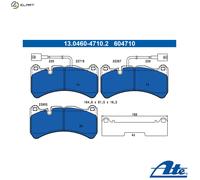 ATE 13.0460-4710.2 Brake pad set