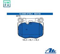 BRAKE PAD SET DISC BRAKE 13.0460-4726.2 FOR BMW X3/G01/F97/G08 X4/G02/F98 X5