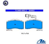 ATE 13.0460-4802.2 Brake pad set