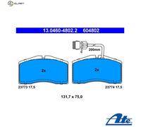 ATE 13.0460-4802.2 Brake pad set