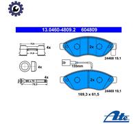 Front Brake Pads Set for Fiat Citroen Peugeot:DUCATO,JUMPER,BOXER 425462 425358