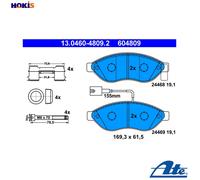 Front Brake Pads Set for Fiat Citroen Peugeot:DUCATO,JUMPER,BOXER 425462 425358