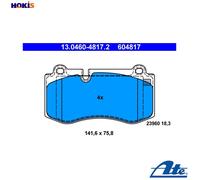 ATE Brake Pads 13.0460-4817.2 for Mercedes-Benz S-Class E-Class SL CLS