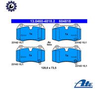 ATE Brake Pad Set 13.0460-4818.2 - Disc Brake for Nissan 350Z Coupe/Roadster