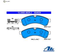 ATE Rear Brake Pads 13.0460-4829.2 for IVECO DAILY IV Platform/Chassis Van