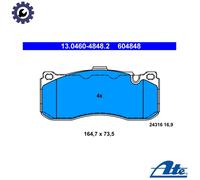 ATE 13.0460-4848.2 Brake pad set