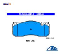 BRAKE PAD SET DISC BRAKE 13.0460-4848.2 FOR BMW N46B20C/BD/CB/B/E/CD/CC/A 2.0L