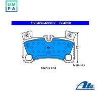 ATE 13.0460-4850.2 Brake pad set