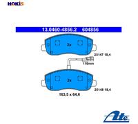 ATE 13.0460-4856.2 Brake pad set