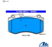 ATE 13.0460-4863.2 Brake pad set