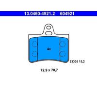 ATE Disc Brake Pad Set 13.0460-4921.2 for Citroen C5 I / C5 II (Estate/Break)