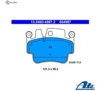 Brake pads 13.0460-4987.2 ATE for PORSCHE 911 911 Convertible BOXSTER 911 Targa