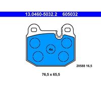 ATE 13.0460-5032.2 Brake pad set