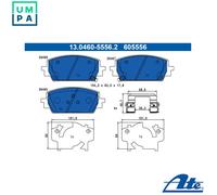 Brake pads 13.0460-5556.2 ATE for KIA HYUNDAI