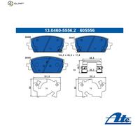 Brake pads 13.0460-5556.2 ATE for KIA HYUNDAI
